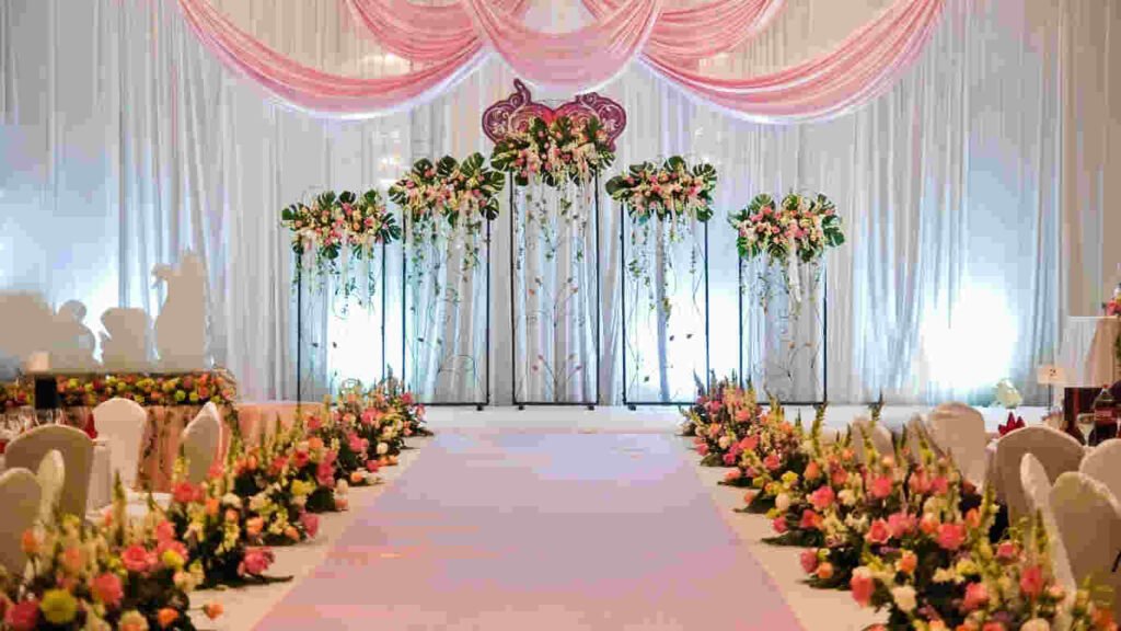 best walima stage decoration in bahria town Rawalpindi