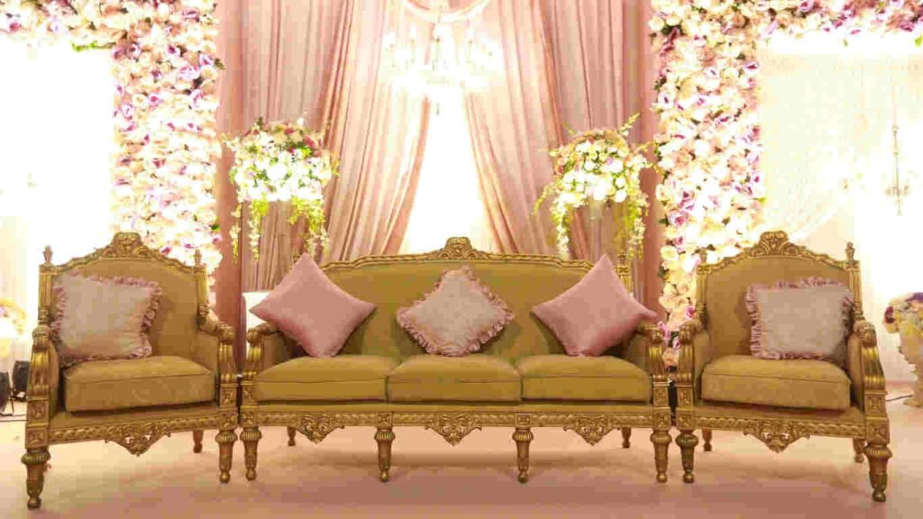 affordable and best walima stage decoration in bahria town Rawalpindi